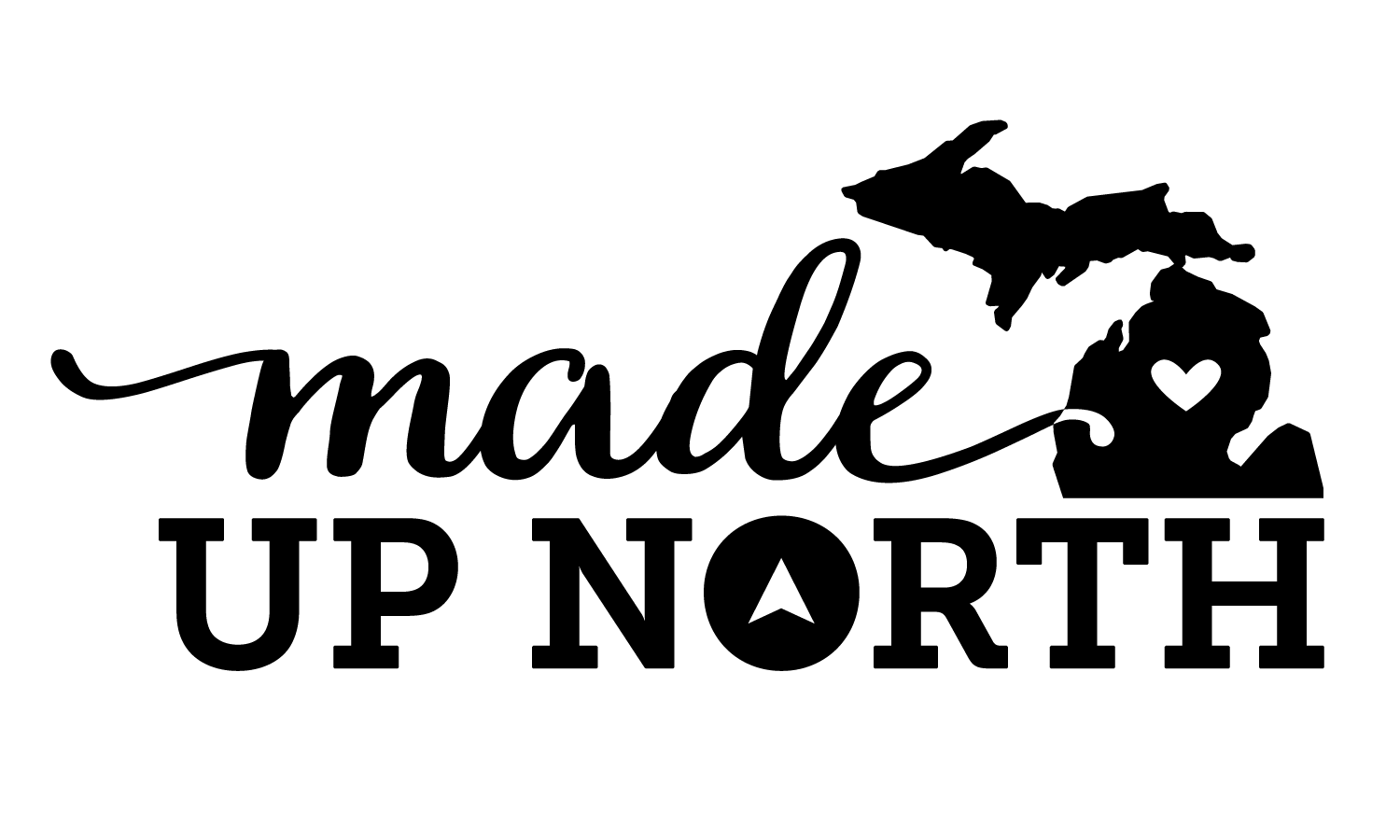 Made UP NORTH logo